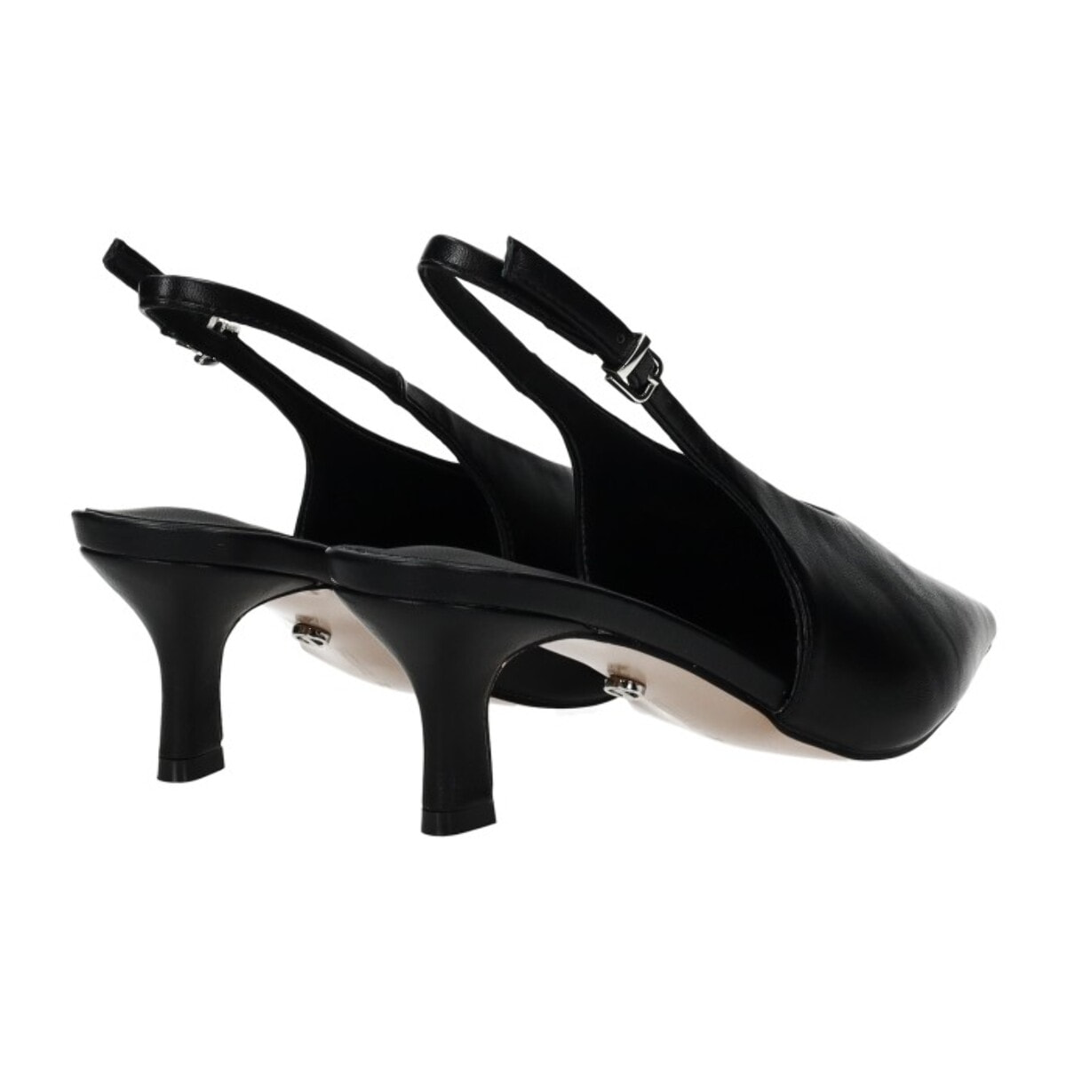 Décolleté sling back Donna Tata Italia Nero