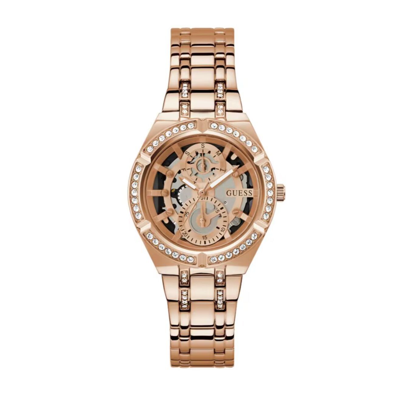 Reloj Guess GW0604L3 Mujer Analogico Cuarzo con Correa de Acero inoxidable