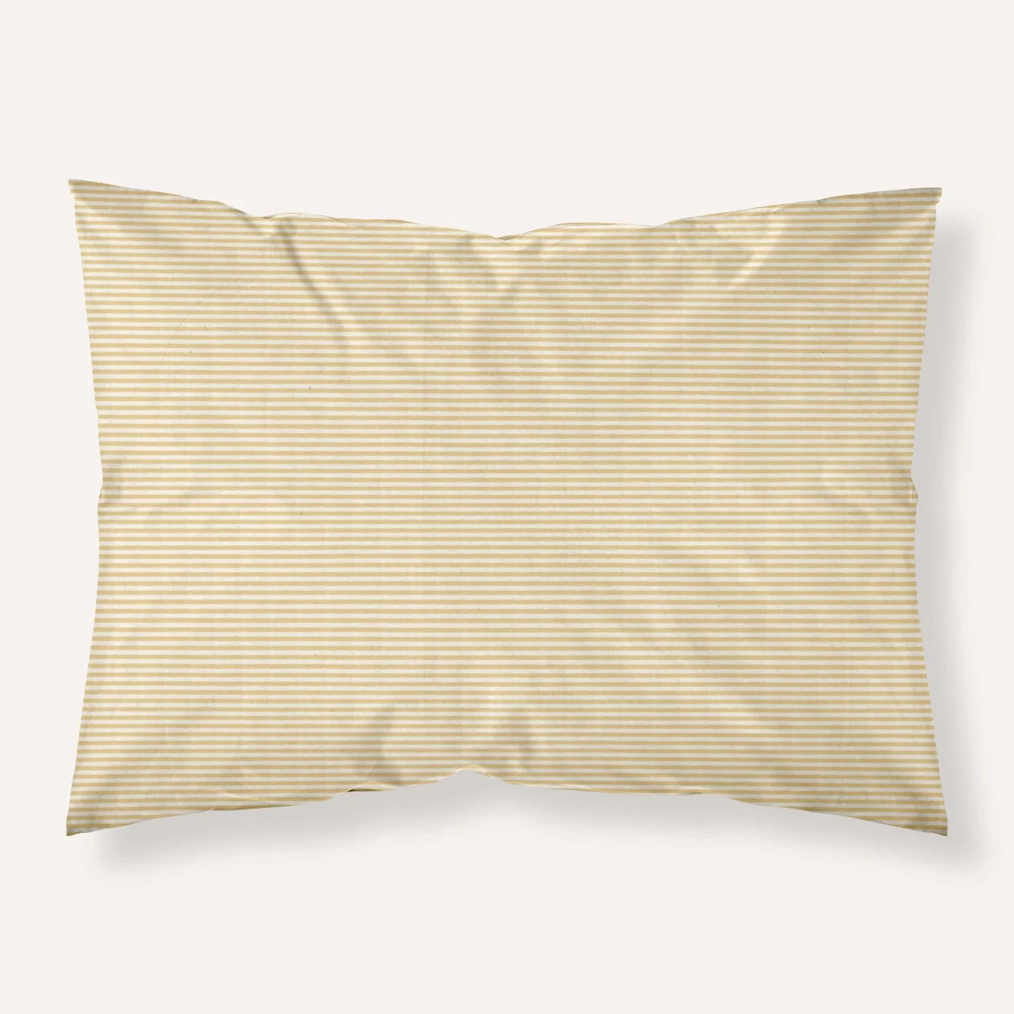 Taie d'oreiller en jacquard Jávea pequeña Amber Gold