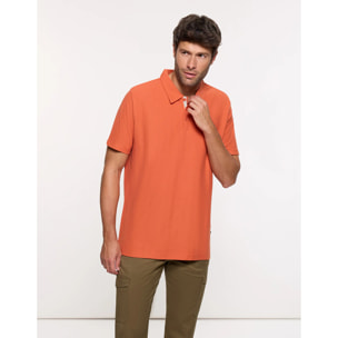 Polo Manga Corta Naranja - Biebu