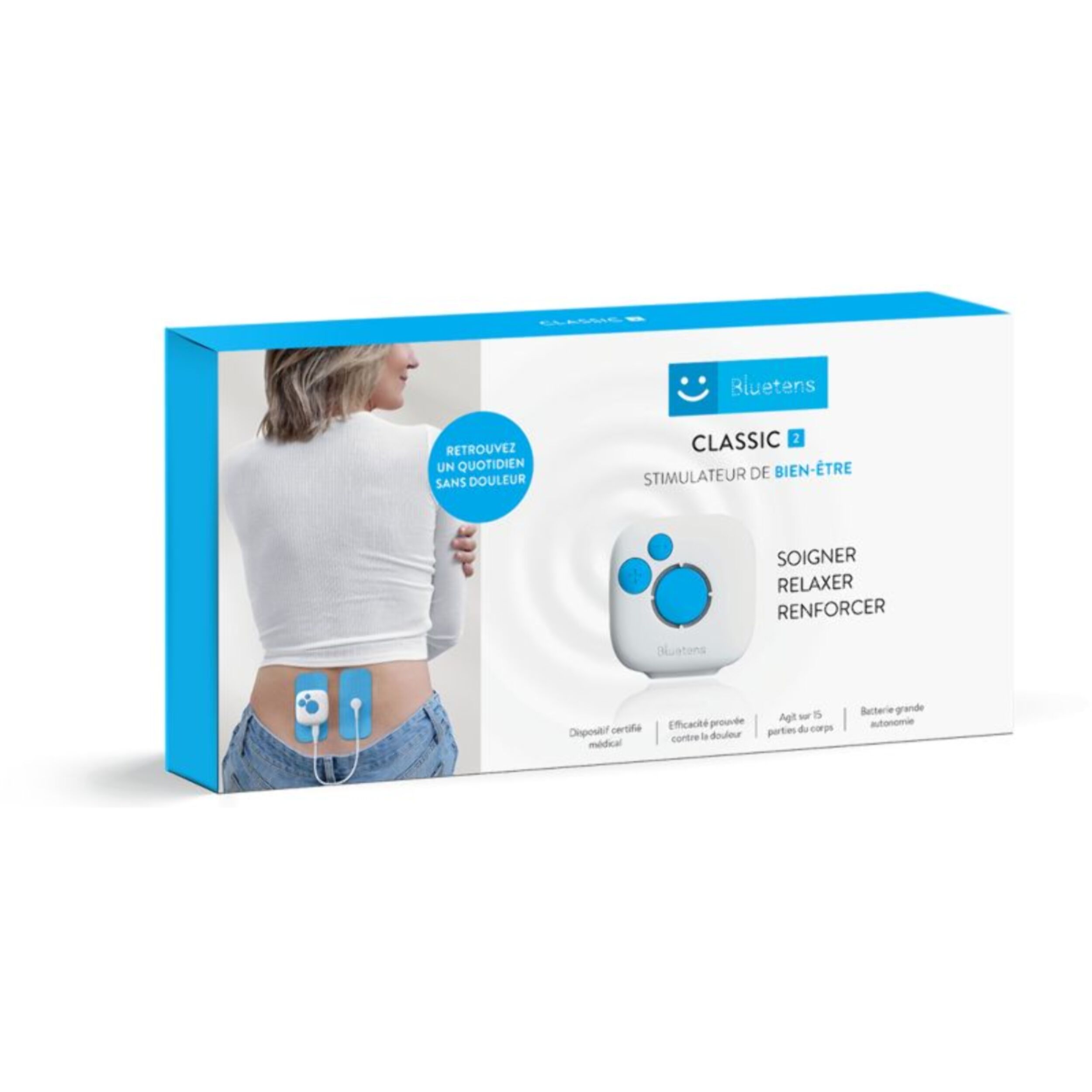 Appareil électrostimulation BLUETENS Classic 2