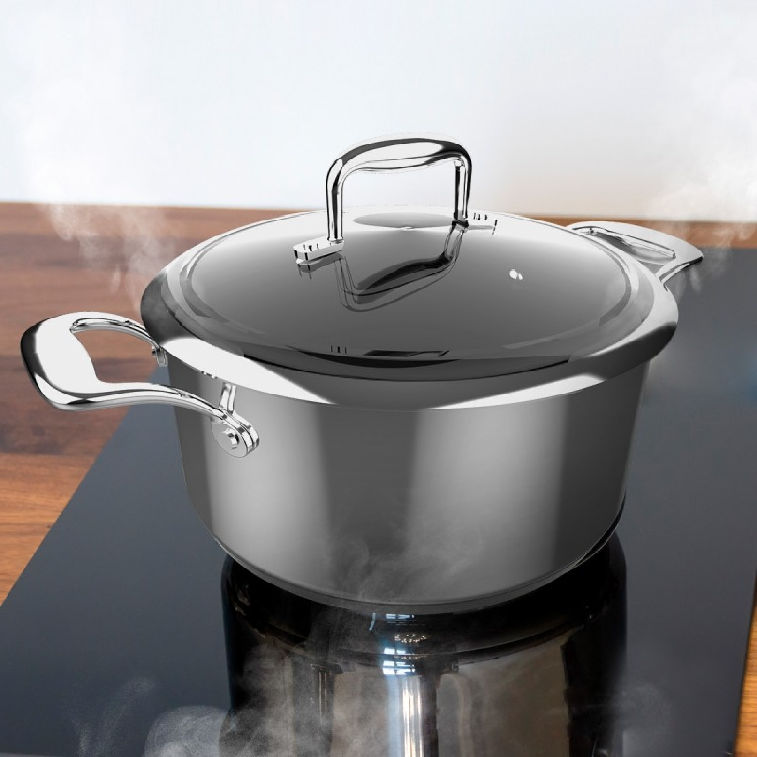 Cecotec Olla y cazo Olla Polka Classy 24 Pot Steel