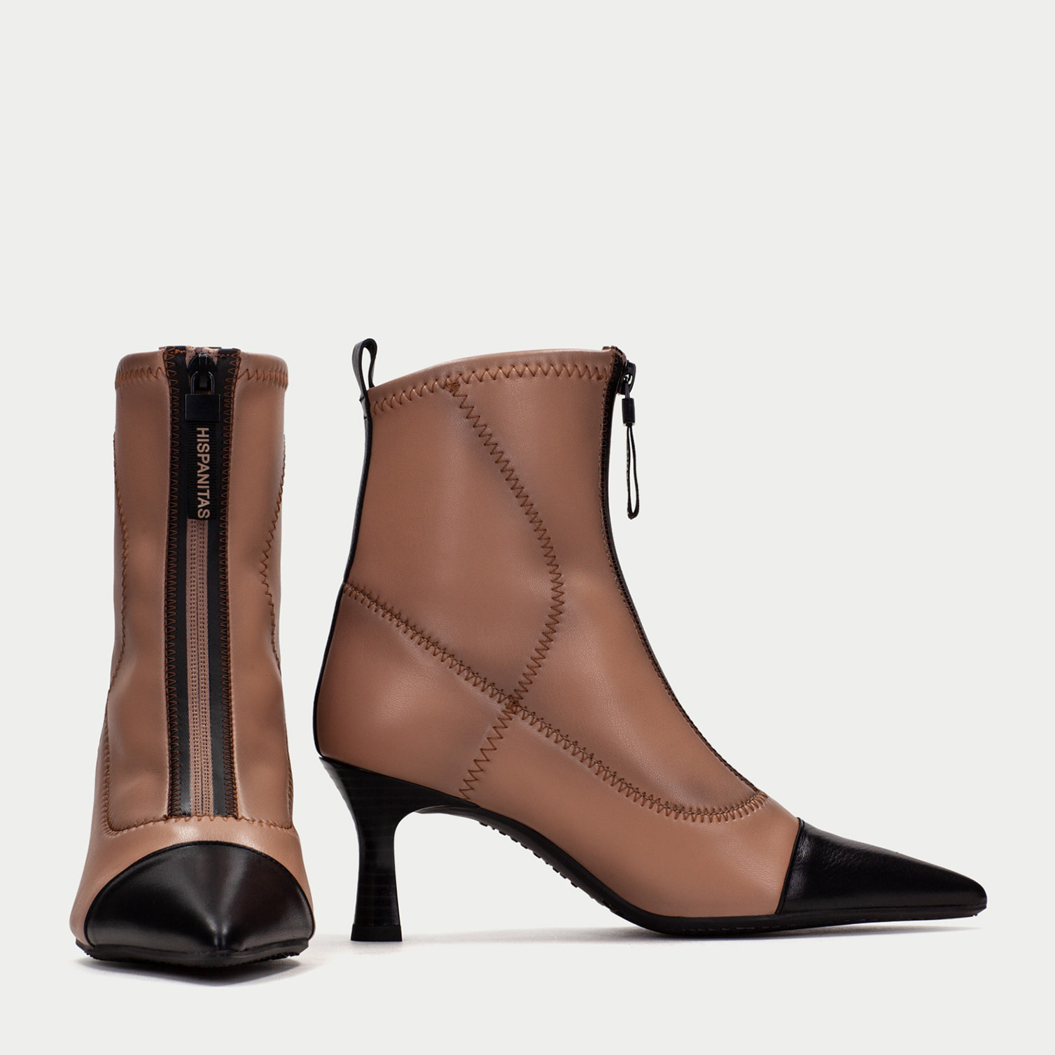 Botin Aitana Negro almond