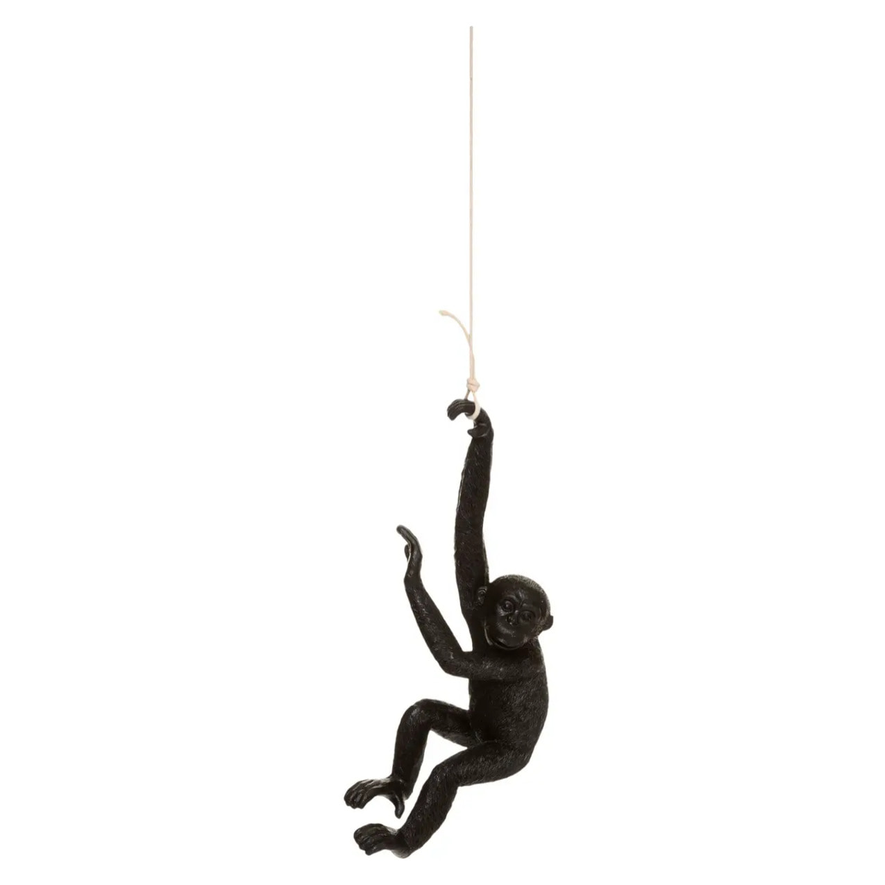 Singe suspendu Gaspard H.39,5cm résine