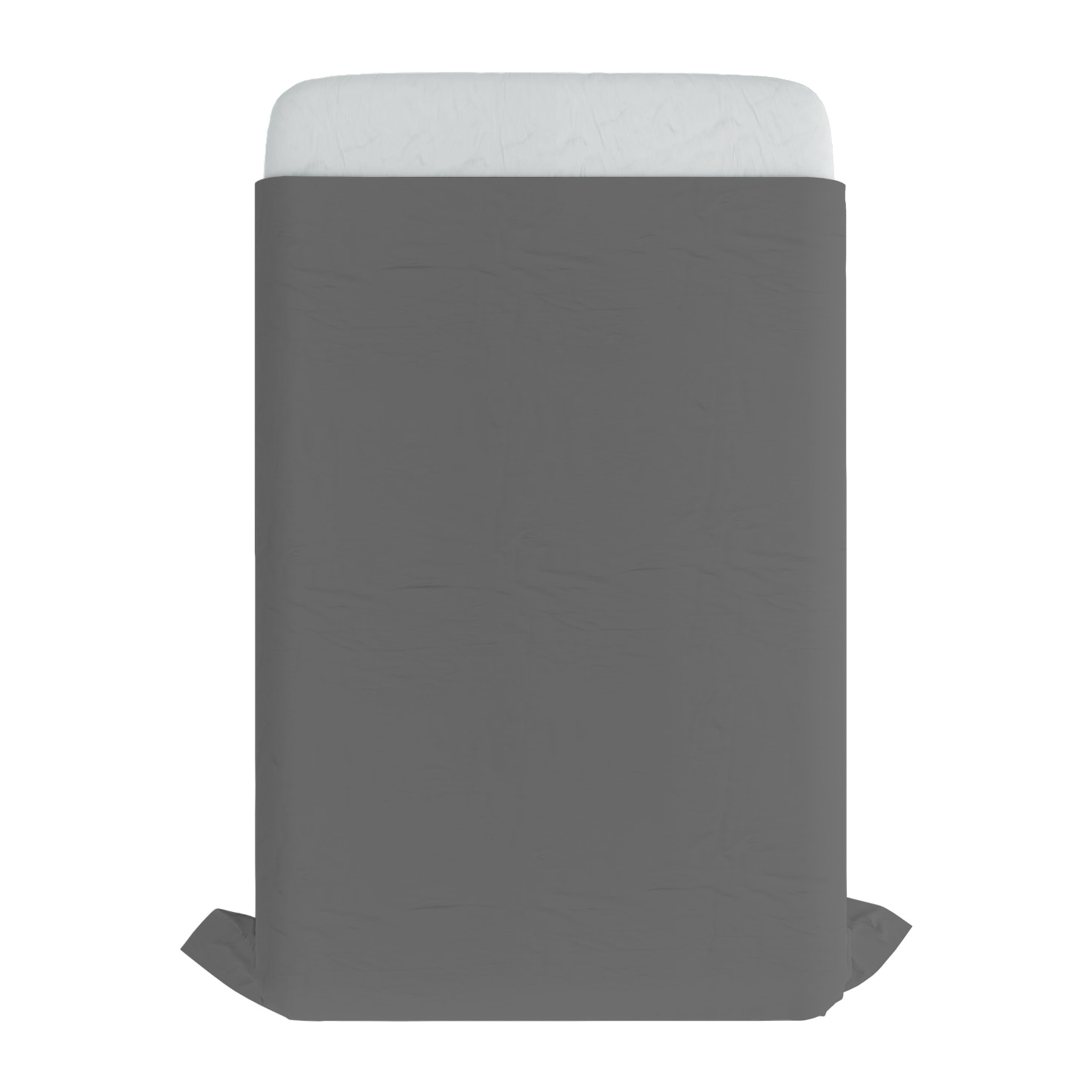 LENZUOLO SOPRA TINTA UNITA MAX COLOR, 100% COTONE - PIAZZA E MEZZA