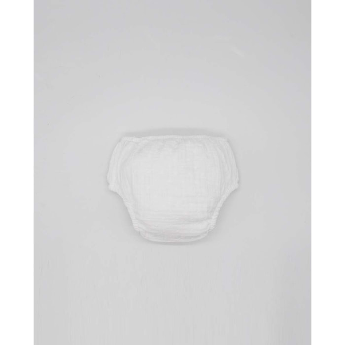 CUBREPAÑAL GASA PLUMETI BLANCO