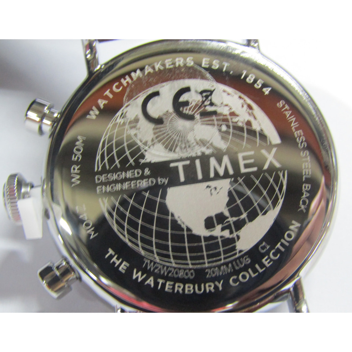 Timex Reloj Cronógrafo De Cuarzo Waterbury Coin Edge
