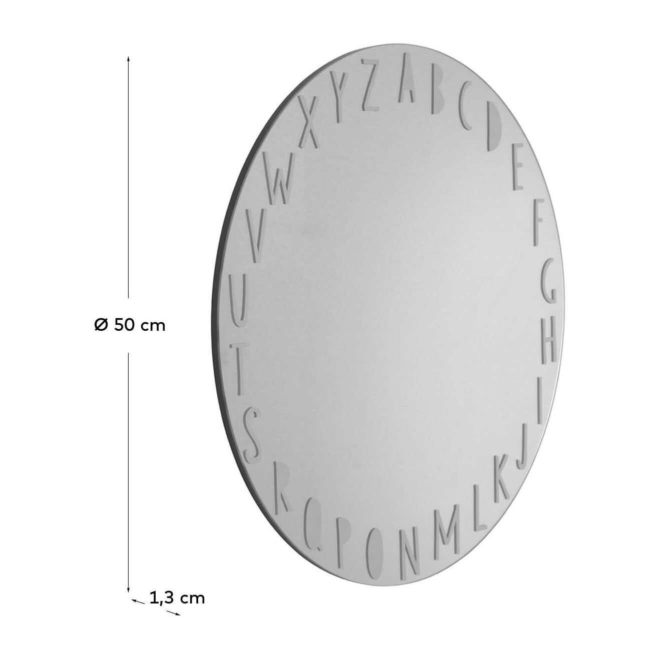 Kave Home - Specchio rotondo da parete Keila Ø 50 cm