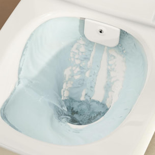 Infinitio WC sans bride avec fonction bidet thermostatique + Abattant softclose (SATINF011RREXPBFCT)