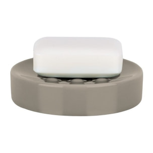 Porte savon Céramique TUBE Taupe Spirella