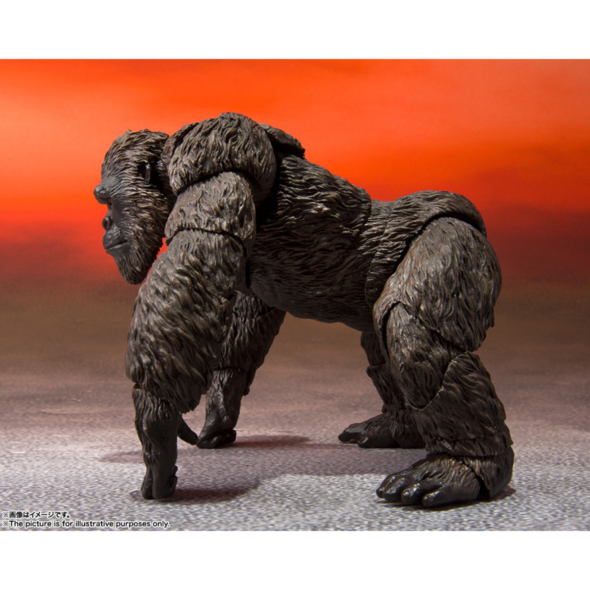 Godzilla Vs Kong Kong Monsterarts Action Figura Bandai