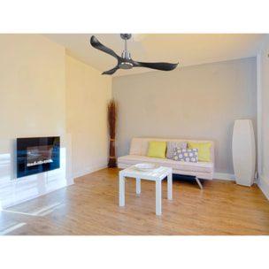 Ventilador de techo Modo Invierno/Verano Termostato Wifi Motor DC Techos Inclinados Mando a Distancia Adaptador 2/3 Aspas Hypersilence Memoria Vendible Shopify (AUTOMATICO) UtilaD132C0464482 PURLINE