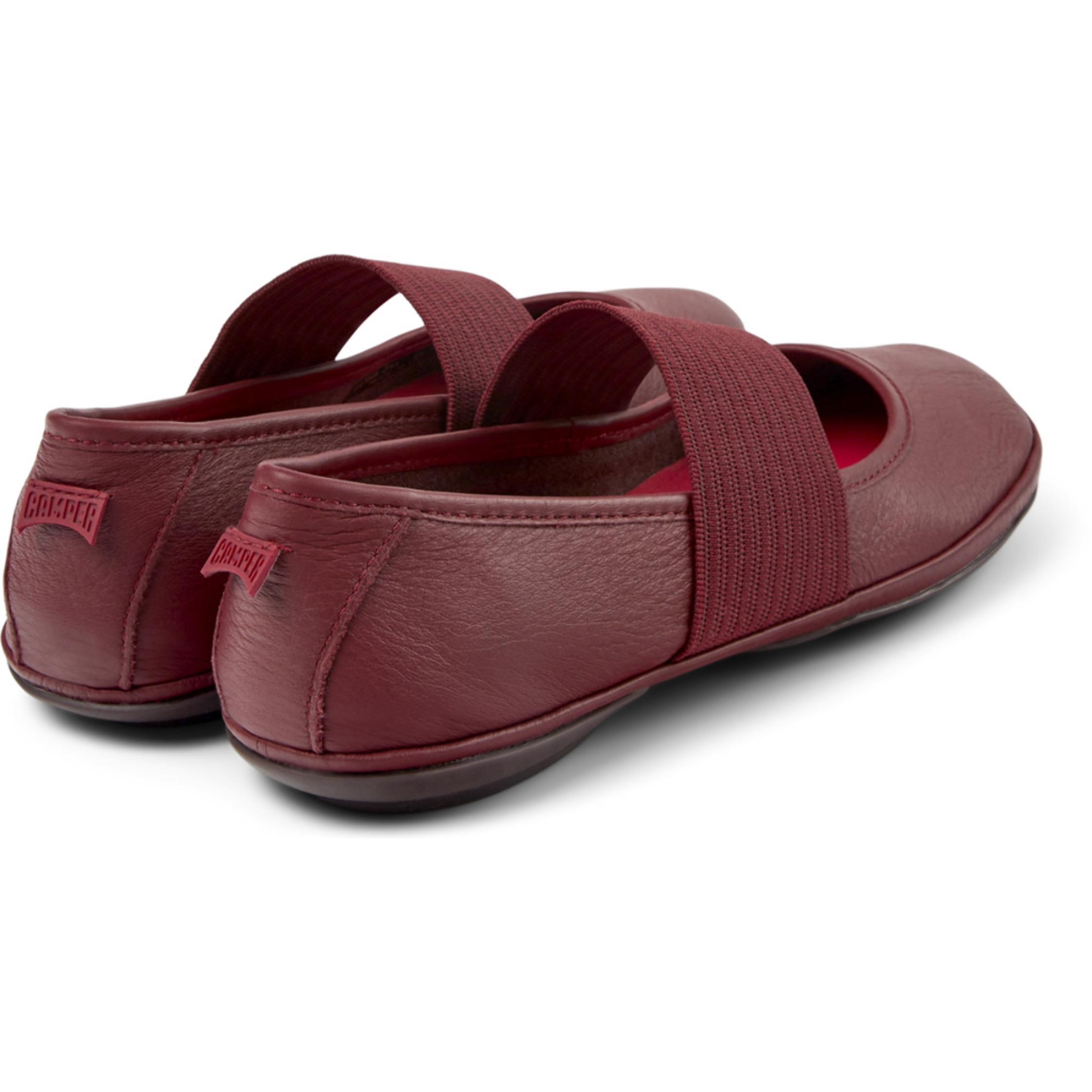 CAMPER Right Nina - Ballerine Bordeaux Donna