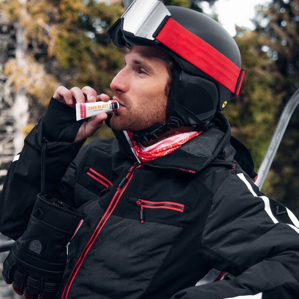 STC NUTRITION - Over Blast No Cramp - Gel énergétique pour le sport - Nutrition sportive - Limite les sensation de lourdeurs dans les jambes - Texture liquide - 10 dosettes