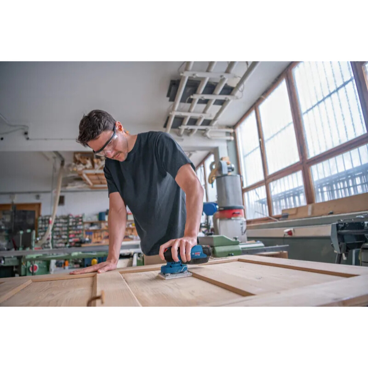 Ponceuse excentrique sans fil GSS 12V-13 BOSCH PRO 80x130 mm - sans batterie ni chargeur - Coffret L-BOXX - 06019L0001