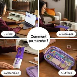 Machine de découpe CRICUT Pack Explore 5 Crème