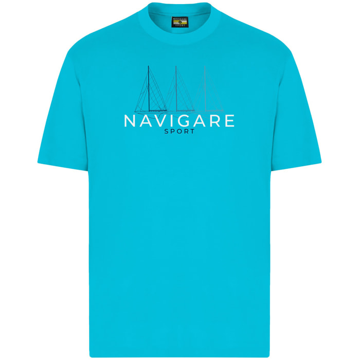 T-shirt Uomo Navigare Girocollo, Art. 968911 Pool