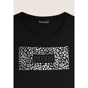 Canotta con Logo FREDDY e Grafica Animalier