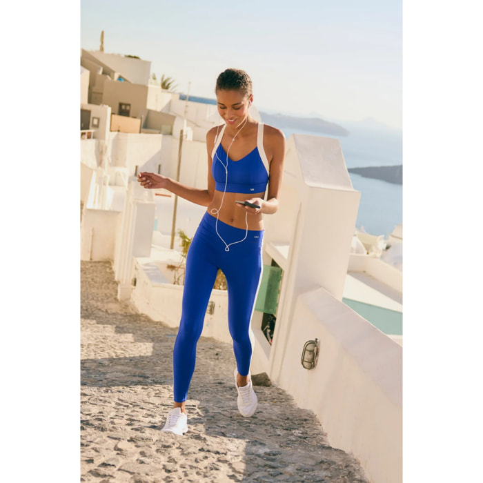 Leggings sportivi donna Blu