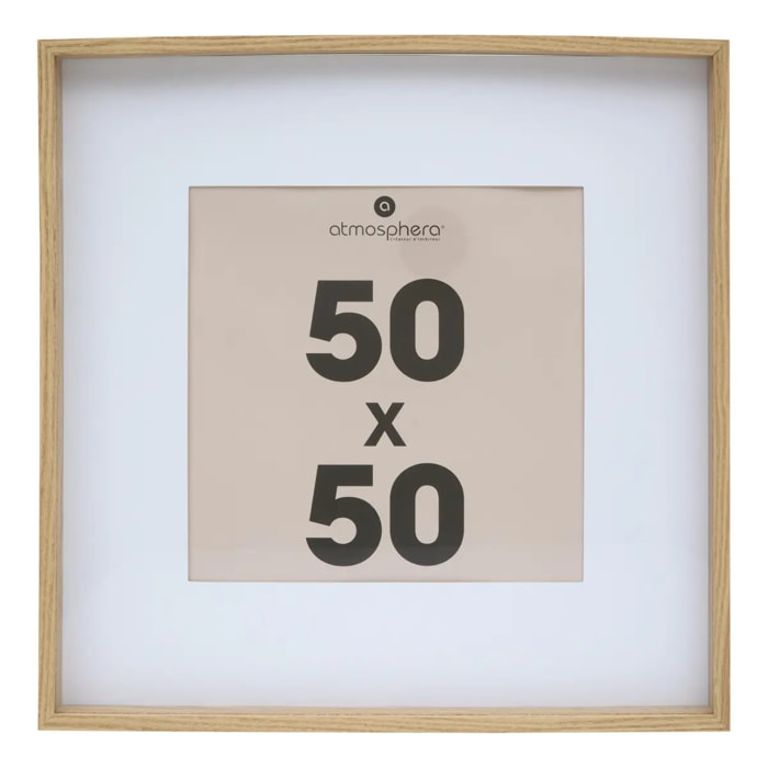 Cadre-photo Axel 50x50cm beige