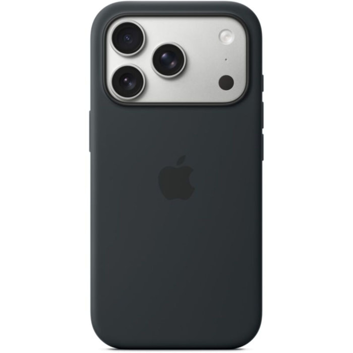 Coque APPLE iPhone 17 Pro MagSafe silicone Noir