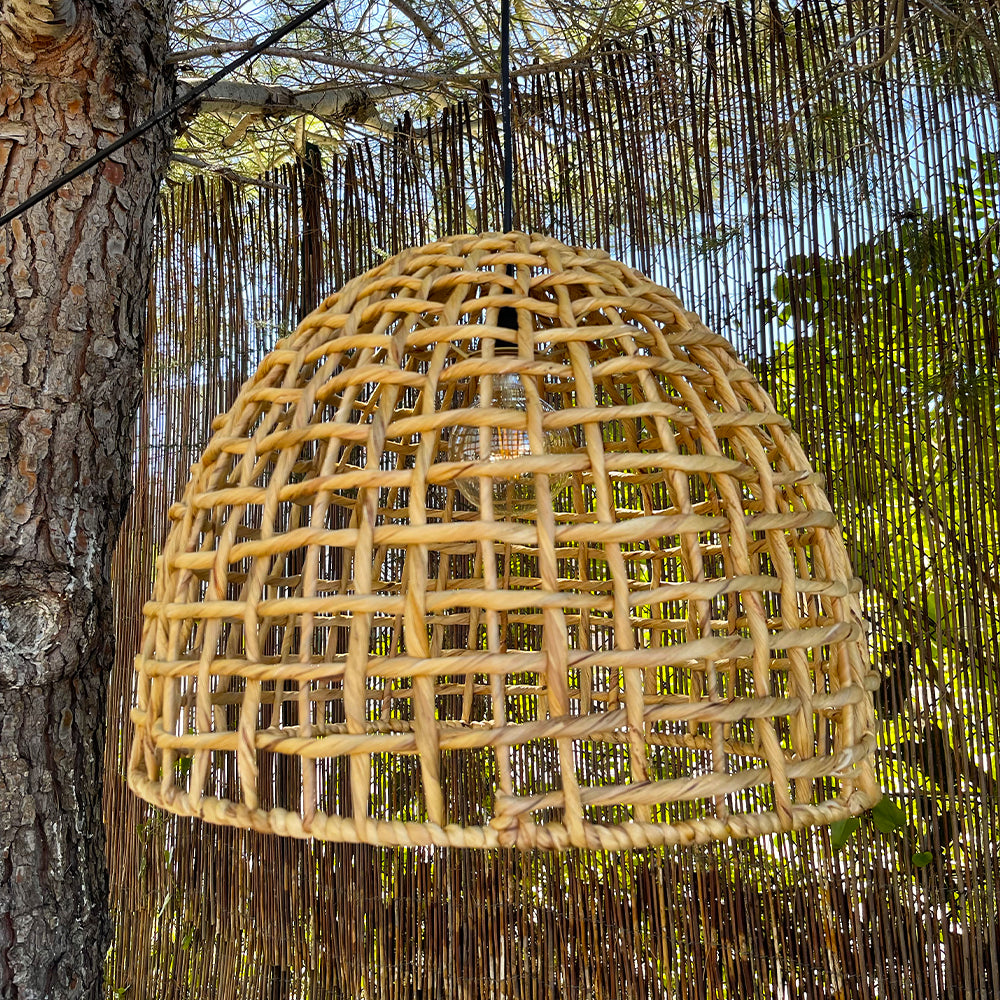 Abat jour naturel seul AMADEO INDOOR H38cm