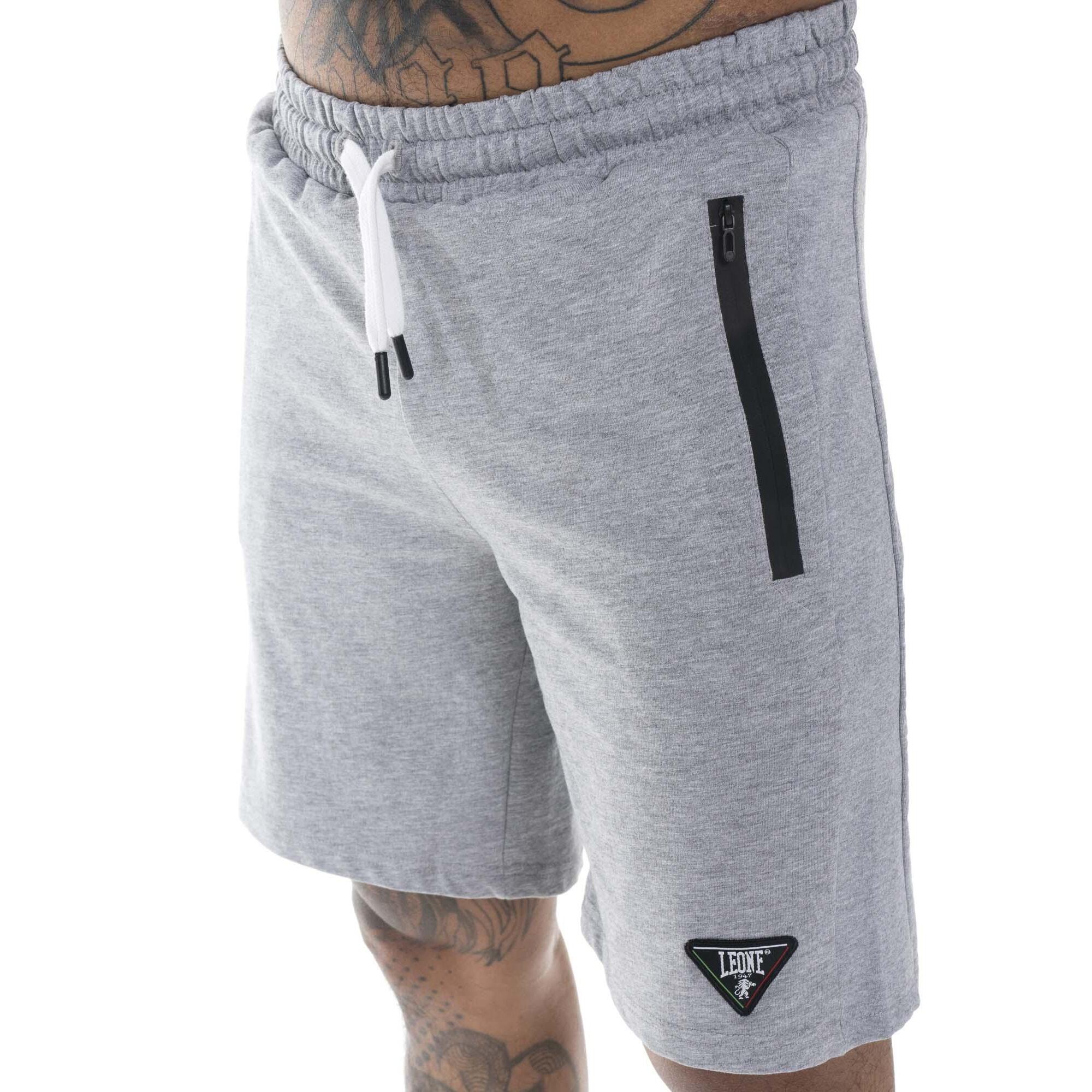 Pantalón corto de hombre Leone Patch de algodón sin perchar