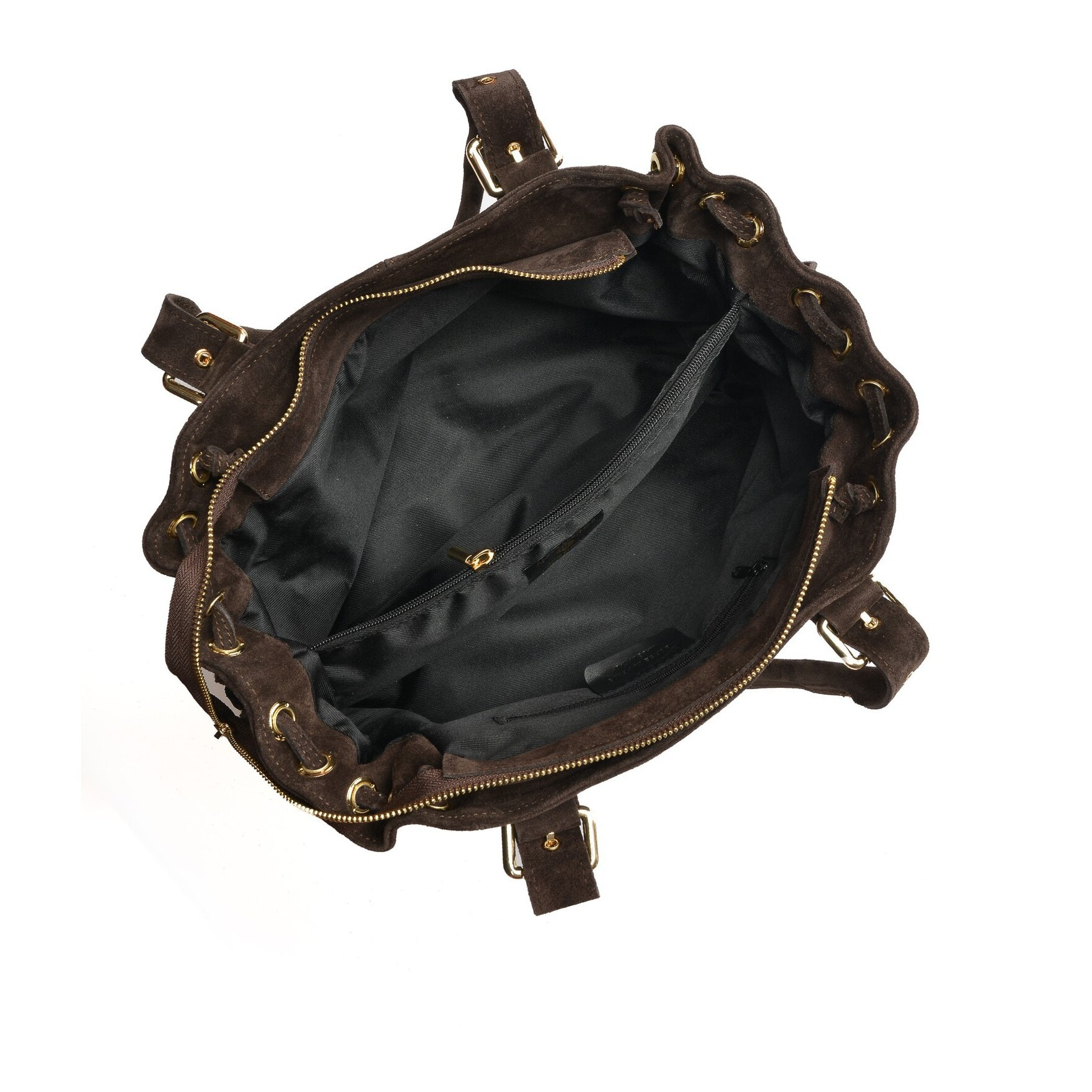 Borsa a mano Anna Luchini Marrone