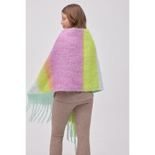 Sciarpa a righe colorate