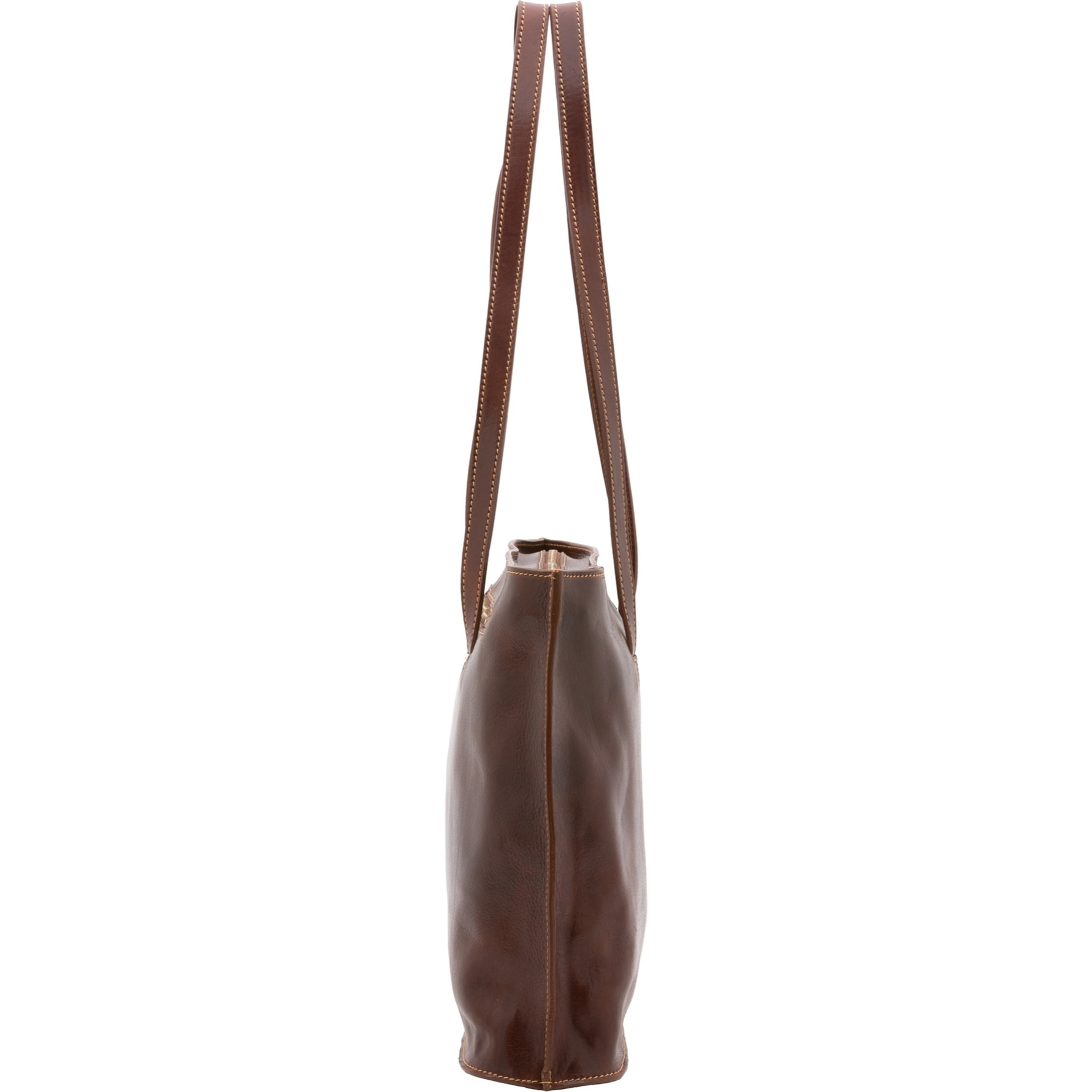 Borsa a spalla da donna - Modello False - 100% pelle - 31.0 x 43.0 x 10.0 cm