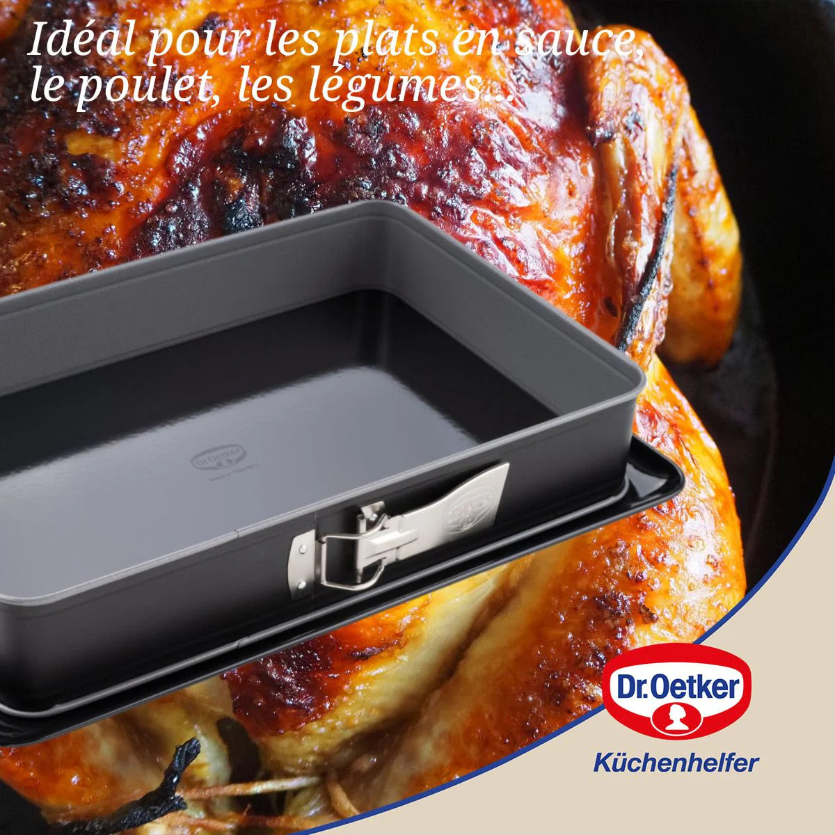 Moule à gâteau et plat four 38 x 25 x 7 cm Dr Oetker Back-Idee Kreativ