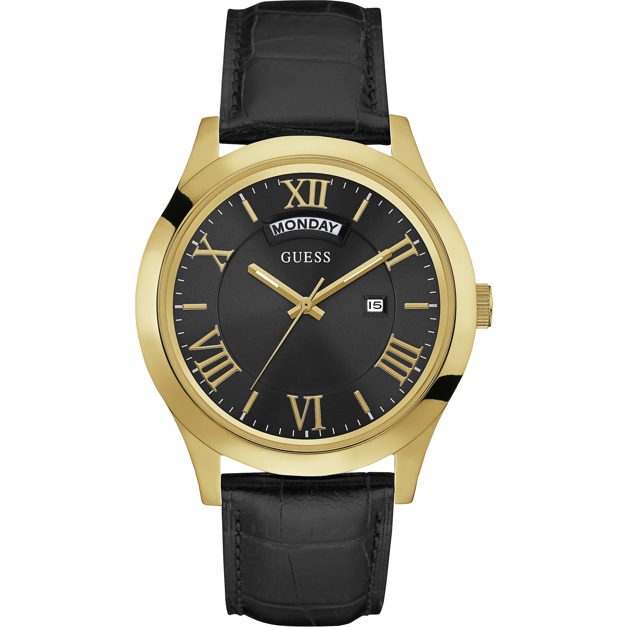 Reloj Guess W0792G4 Hombre Analogico Cuarzo con Correa de Piel
