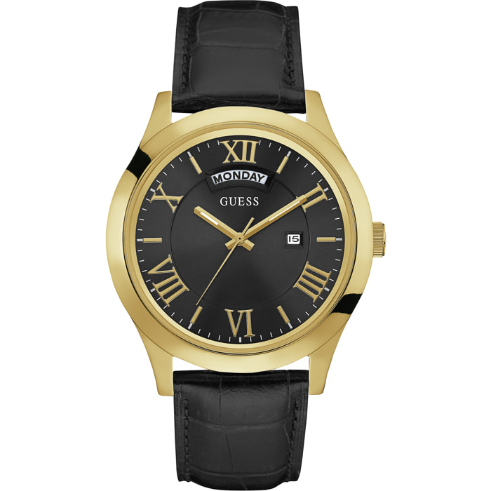 Reloj Guess W0792G4 Hombre Analogico Cuarzo con Correa de Piel
