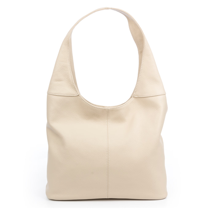 Bedonia Borsa a spalla Donna. Pelle autentica Dollaro.