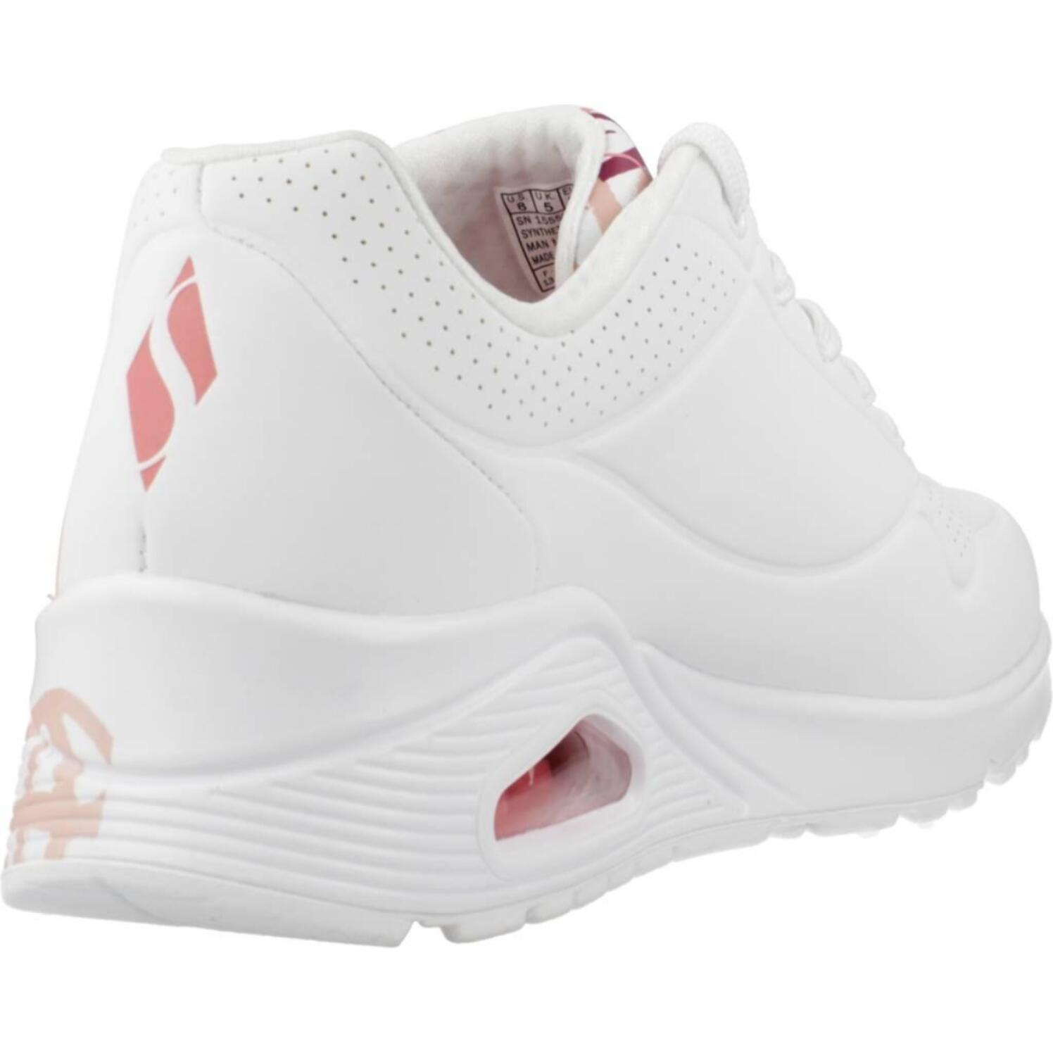 Sneakers De  Mujer Uno-spread The Love Blanco