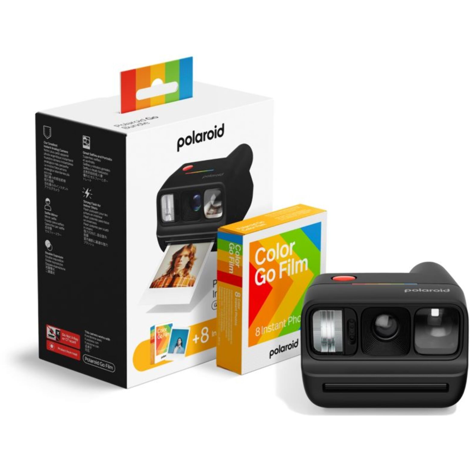 Appareil photo Instantané POLAROID Everything Box Go Gen 3 Black + Color Fi