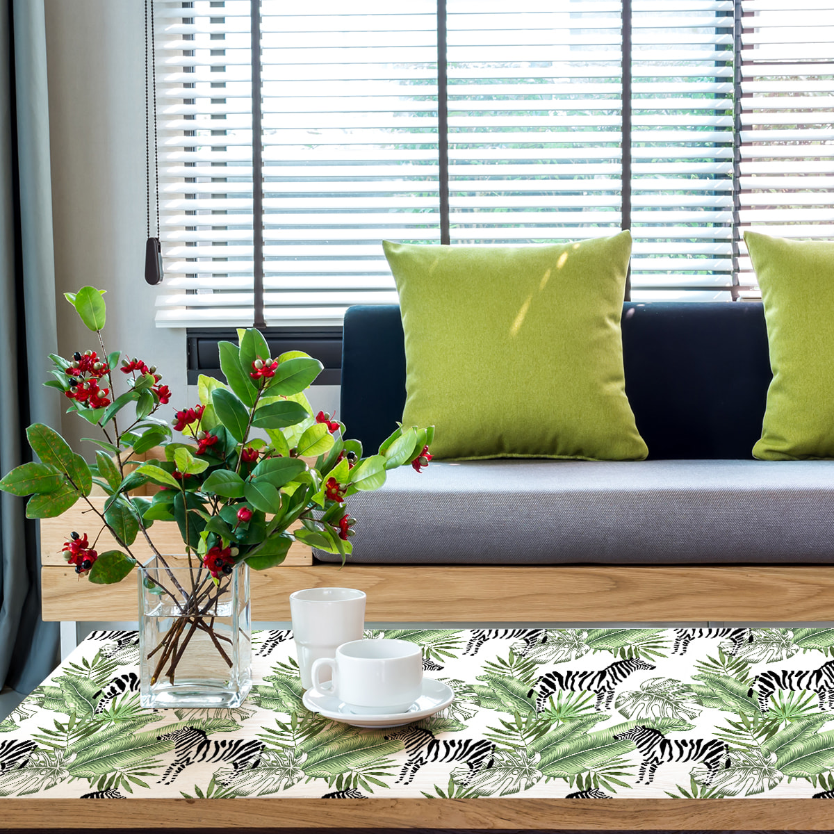 Sticker meuble tropical ipeva 40 x 60 cm