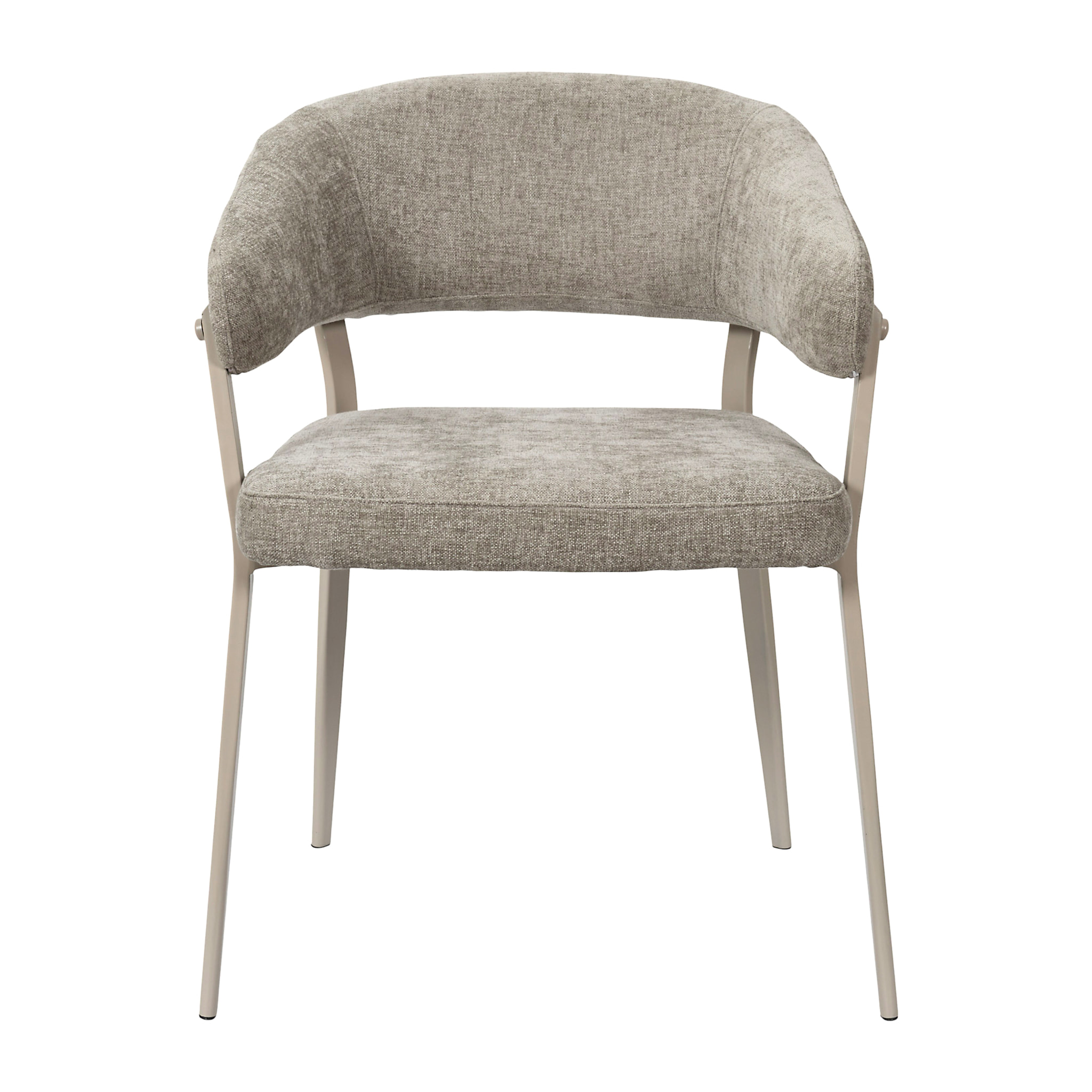 Fauteuil Emilia Marron - Lot De 2