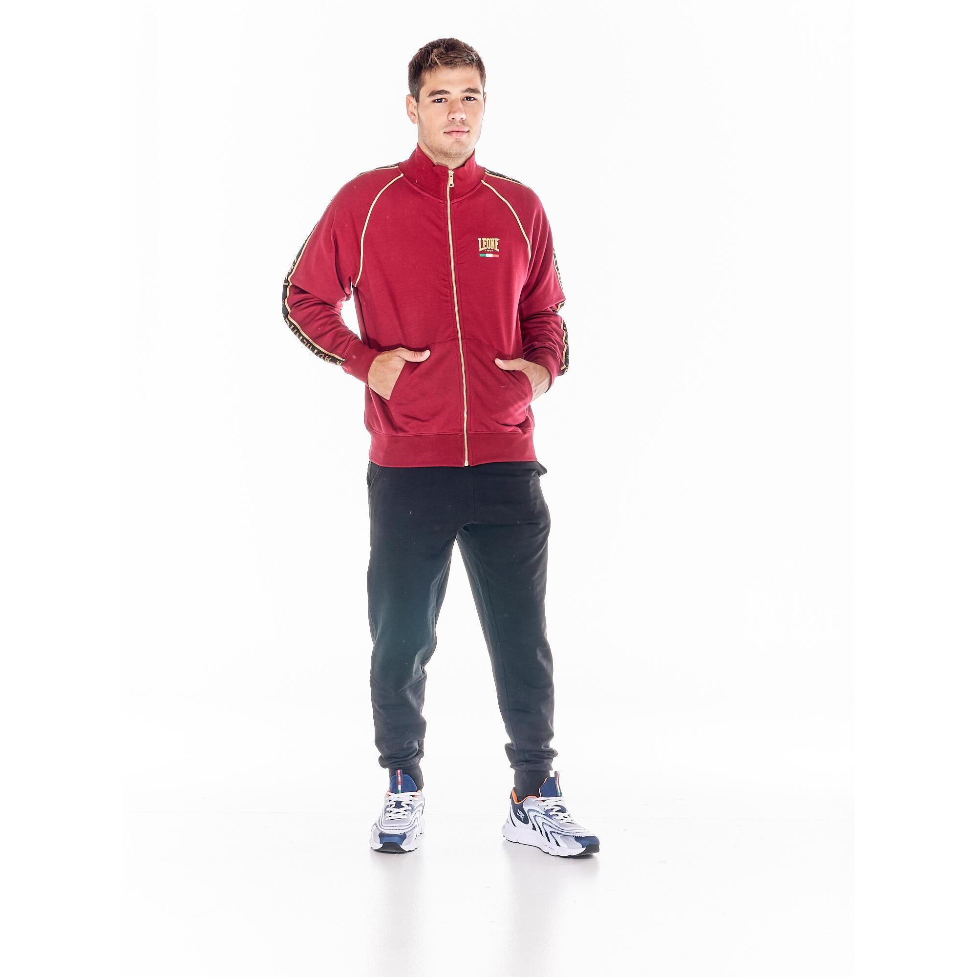 Tuta uomo full zip con collo alto linea GOLD