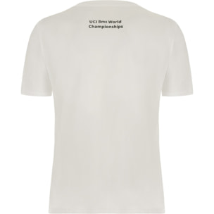 T-Shirt Bmx Urban - Uci Official - Bianco - Uomo