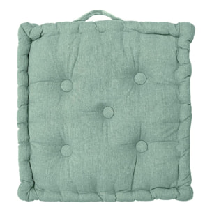 INTRECCI – Cuscino arredo 40x40 cm con maniglie, ideale per panche, giardino e picnic