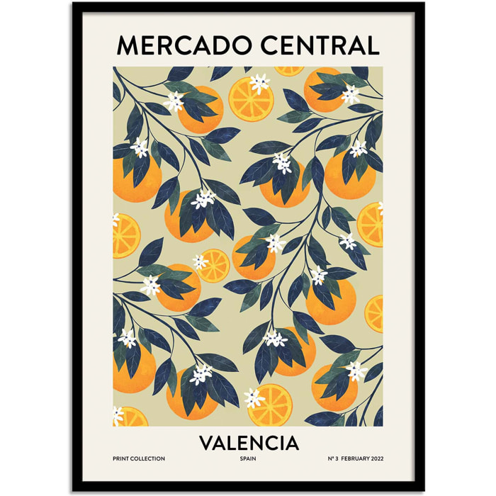 Affiche - Valencia Market - El Buen Limon