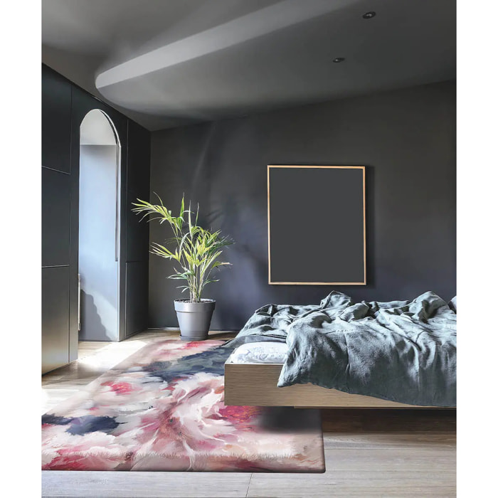 Tappeto arredo salotto soggiorno camera, stile moderno contemporaneo disegni arte moderna e motivi floreali
