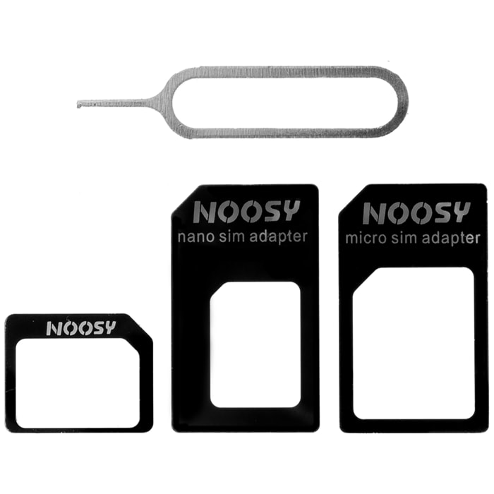 DAM ADATTATORE SIM E SCHEDA SD 4x4x4 Cm. Colore nero