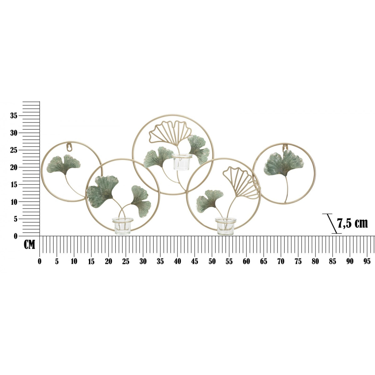 P/CAND DA MURO GREENERY CM 80X7,5X35,5