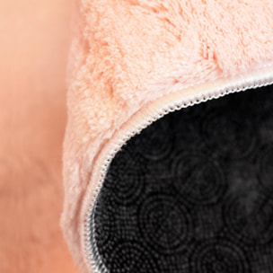 Tapis salon MITA, soft et soyeux, tapis uni à l'aspect Shaggy