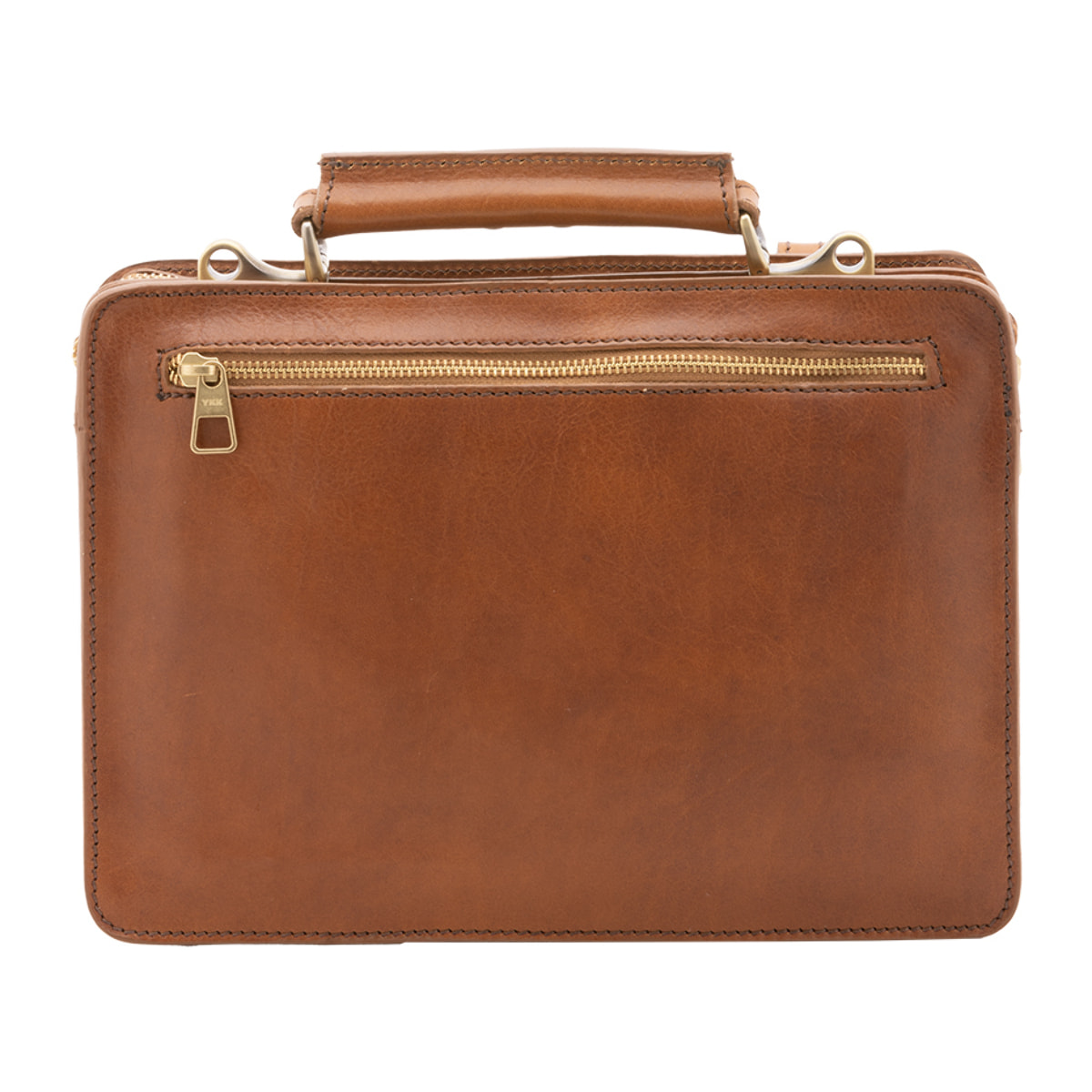 Borsa a mano  unisex In Vera pelle Made in Italy 32x23x10 cm