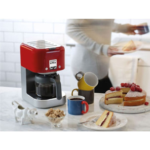 Cafetière filtre KENWOOD COX750RD Kmix Rouge Vermillon