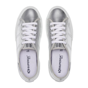 Superga - Mujer Gris - 3750 Mirror Synthetic Material Leggera