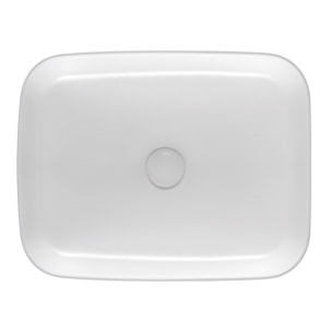 Vasque à poser Infinitio 50 x 39 x 13 cm, sans trop-plein, blanc mat (SATINF5039M)